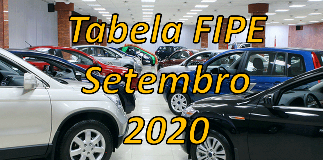 Tabela FIPE 2020 - Atualizada com novidades